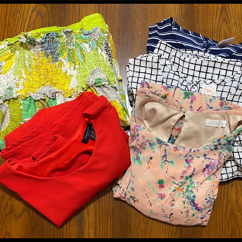 Lot of 5 Girls Dresses